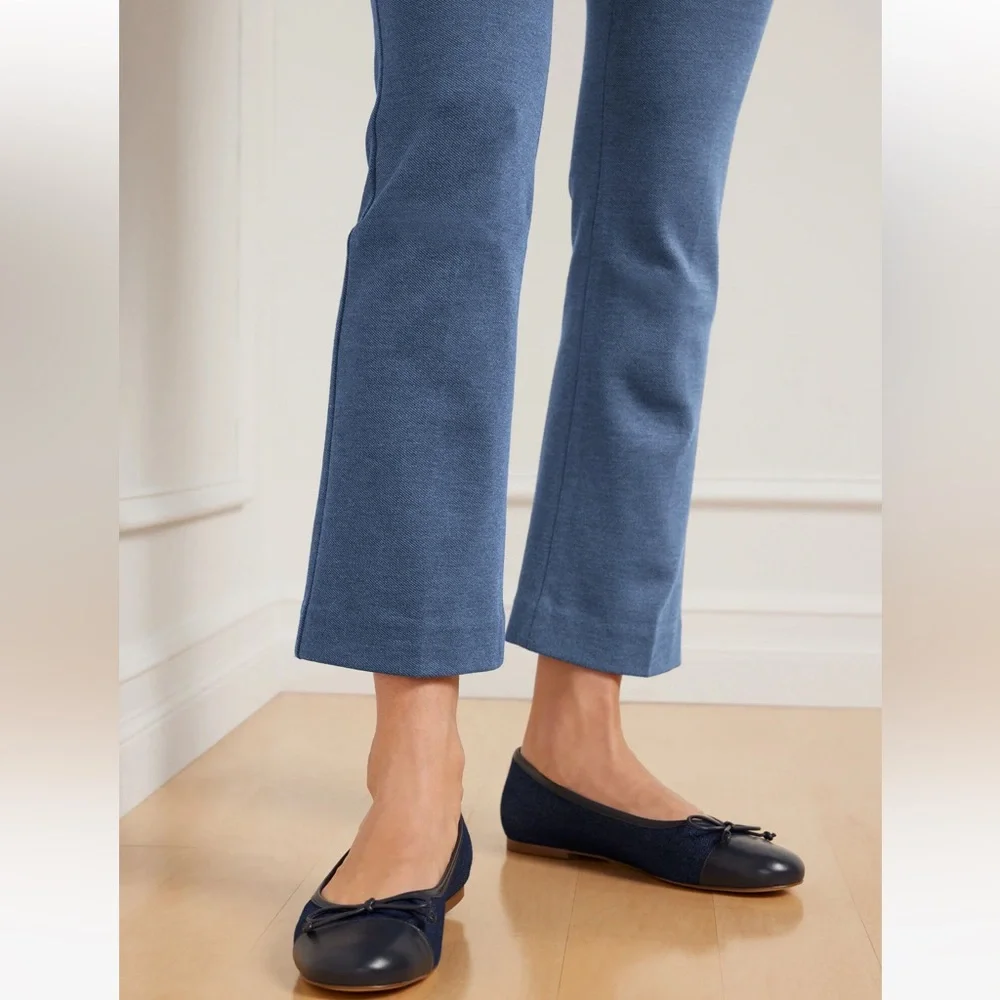 Talbots Montauk pant, denim Heather, misses 8, nwt - Picture 4 of 16